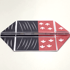 折り紙箱の折り方.8