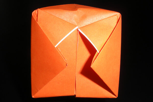 完成した風船の折り紙